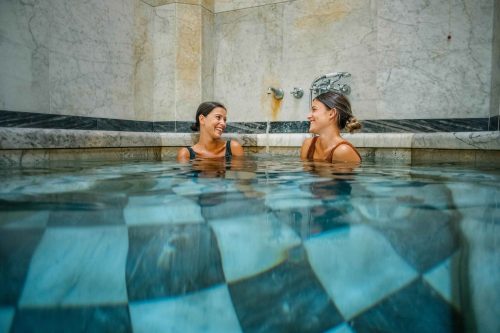Vasca termale terme bagno bernabò - shooting fotografico StudioAF